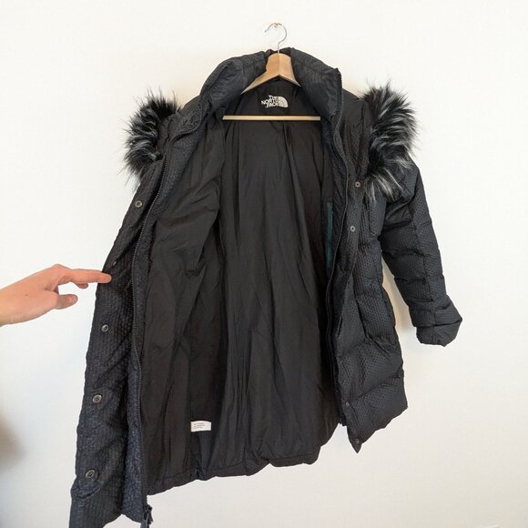 The North Face Hey Mama Parkina Down Jacket Fur Hood - Picture 7 of 16